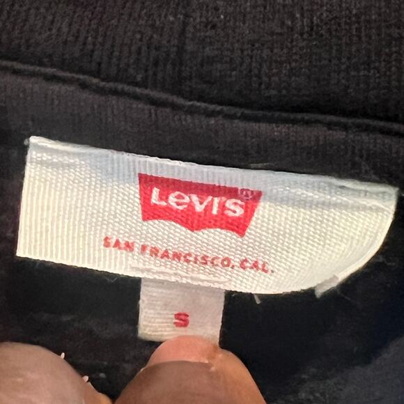 NWT LEVI'S SEQUIN S LOGO SPORT HOODIE - Picture 6 of 7